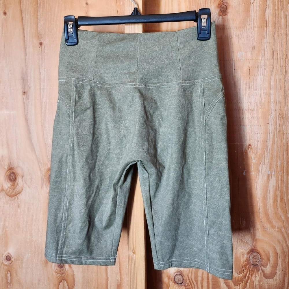 Olive Green Women's Shorts